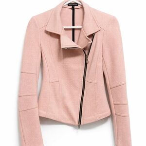 Express Women's Blush Pink Moto Jacket